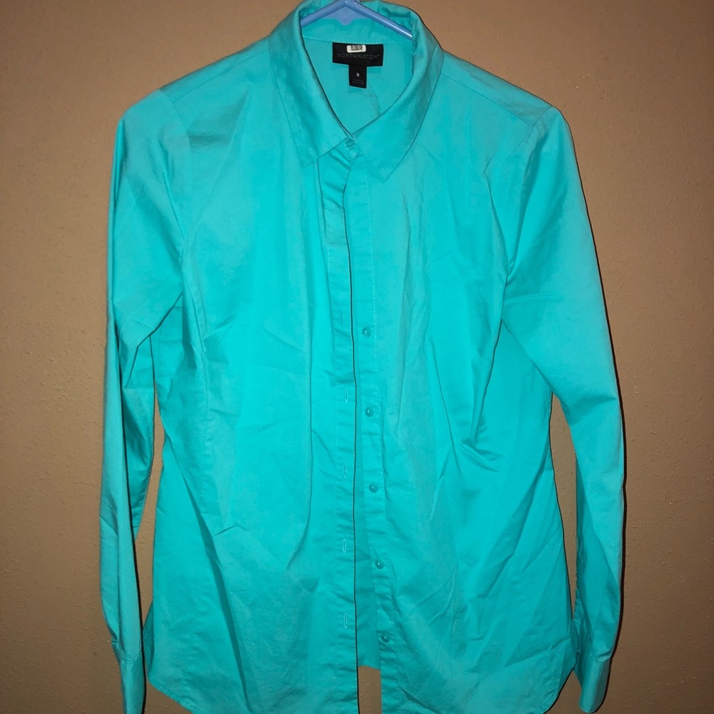 Button down polo shirt